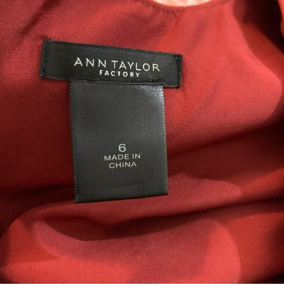Ann Taylor factory‎ cold shoulder dress size 6 - Picture 6 of 6